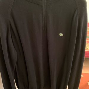 Lacoste Quarter Zip Sweater / Pullover